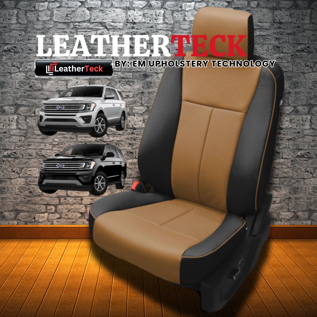 Katzkin Leather Seat Covers for 2018 Ford Expedition K1403-100