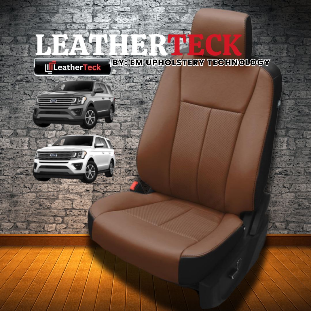 Katzkin Leather Seat Covers for 2018 Ford Expedition K1404-100