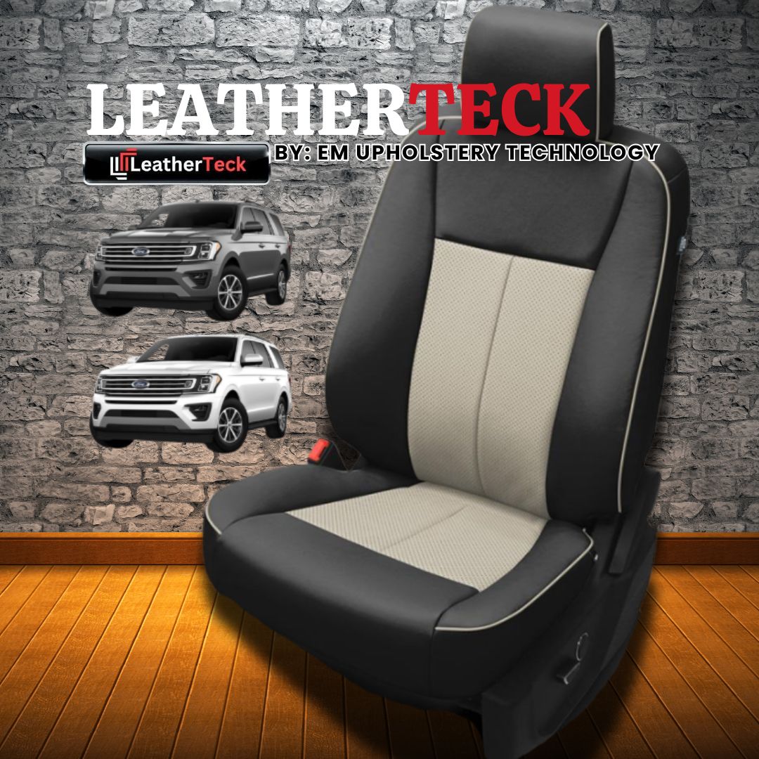 Katzkin Leather Seat Covers for 2018 Ford Expedition K1401-100