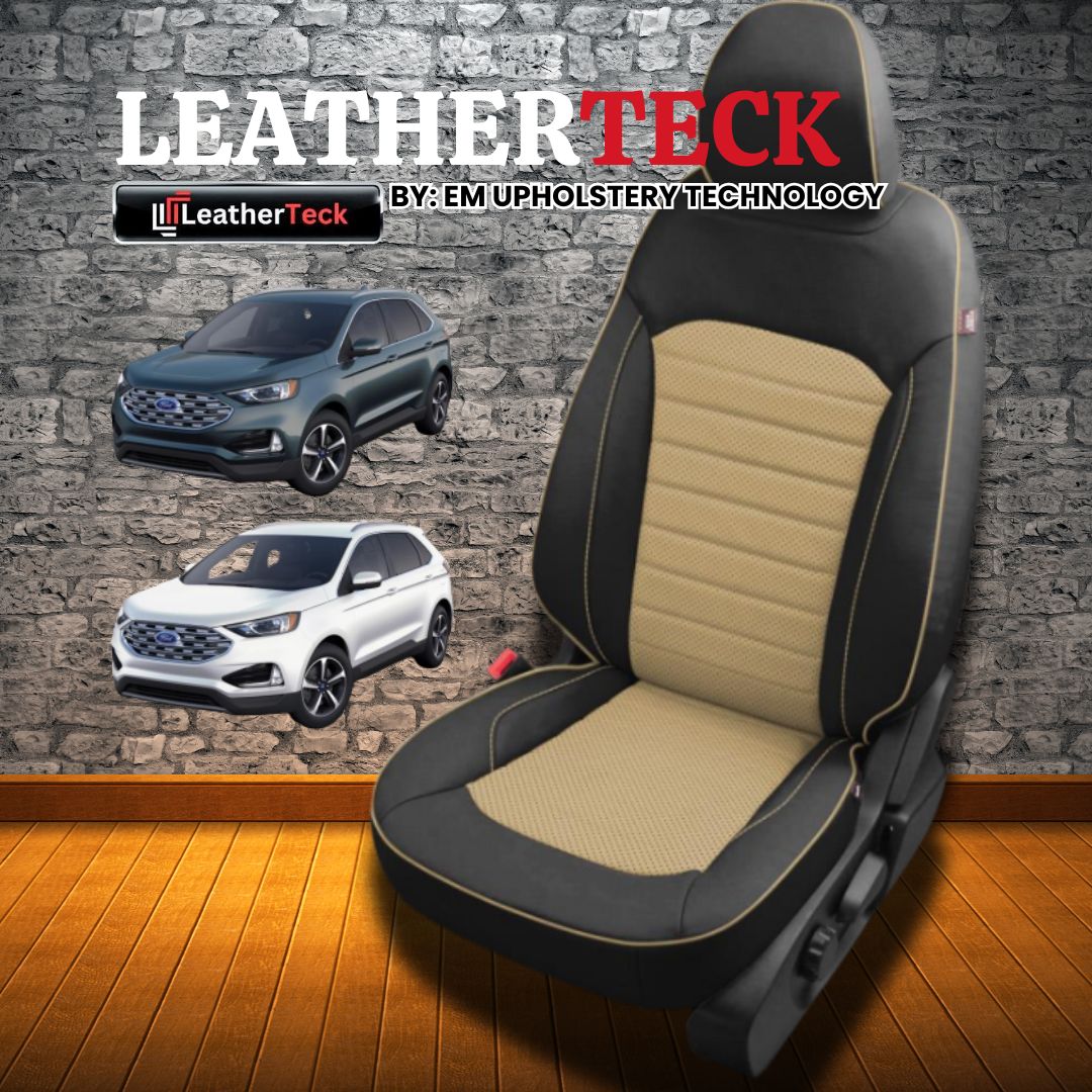 Katzkin Leather Seat Covers for 2015 - 2024 Ford Edge K2111-100