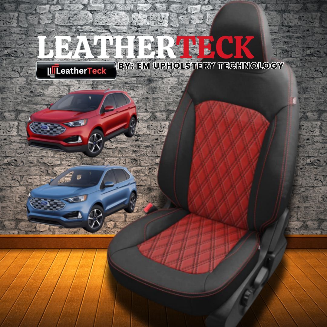 Katzkin Leather Seat Covers for 2015 - 2024 Ford Edge K2119-100