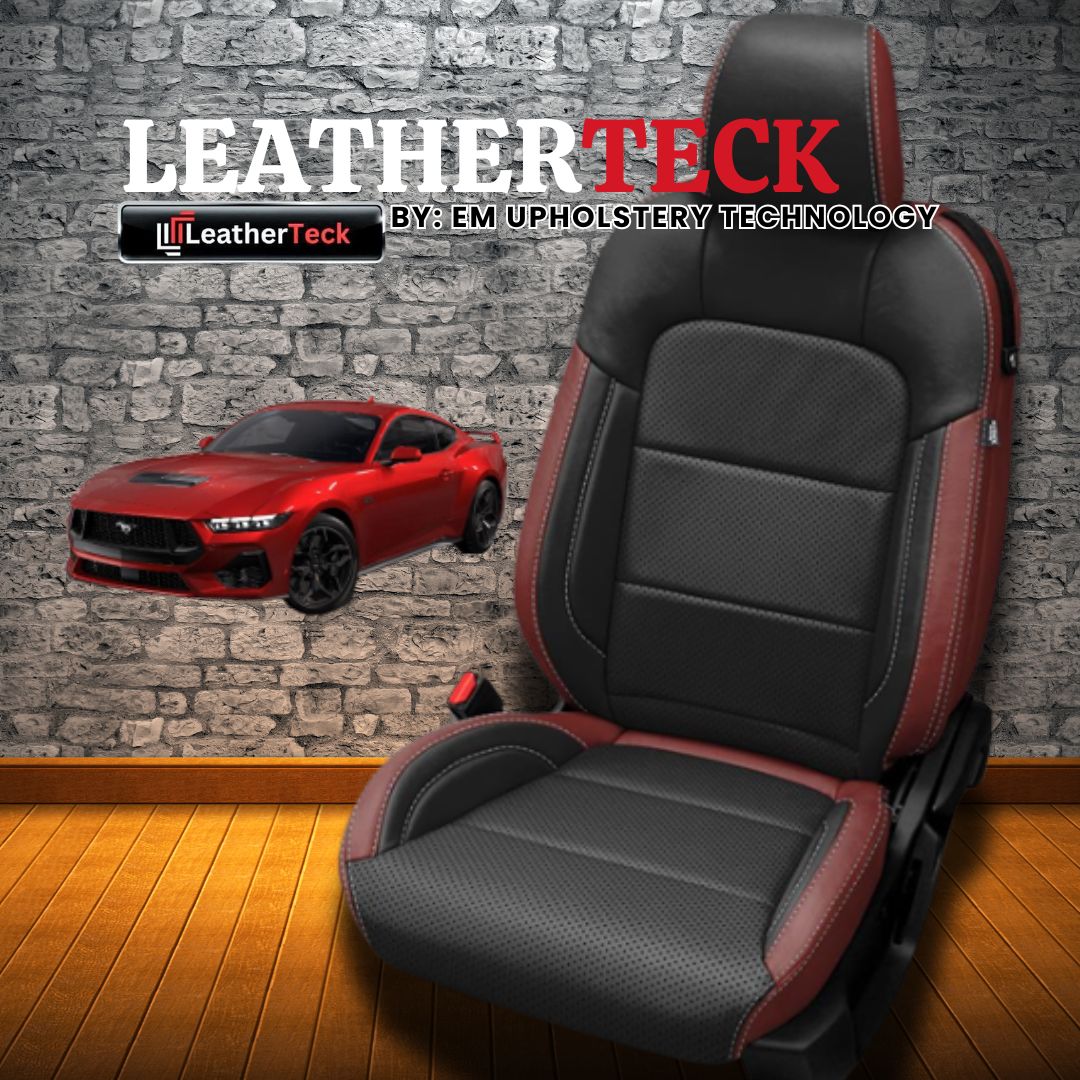 Katzkin Leather Seat Covers for 2024 - 2025 Ford Mustang K3526-136
