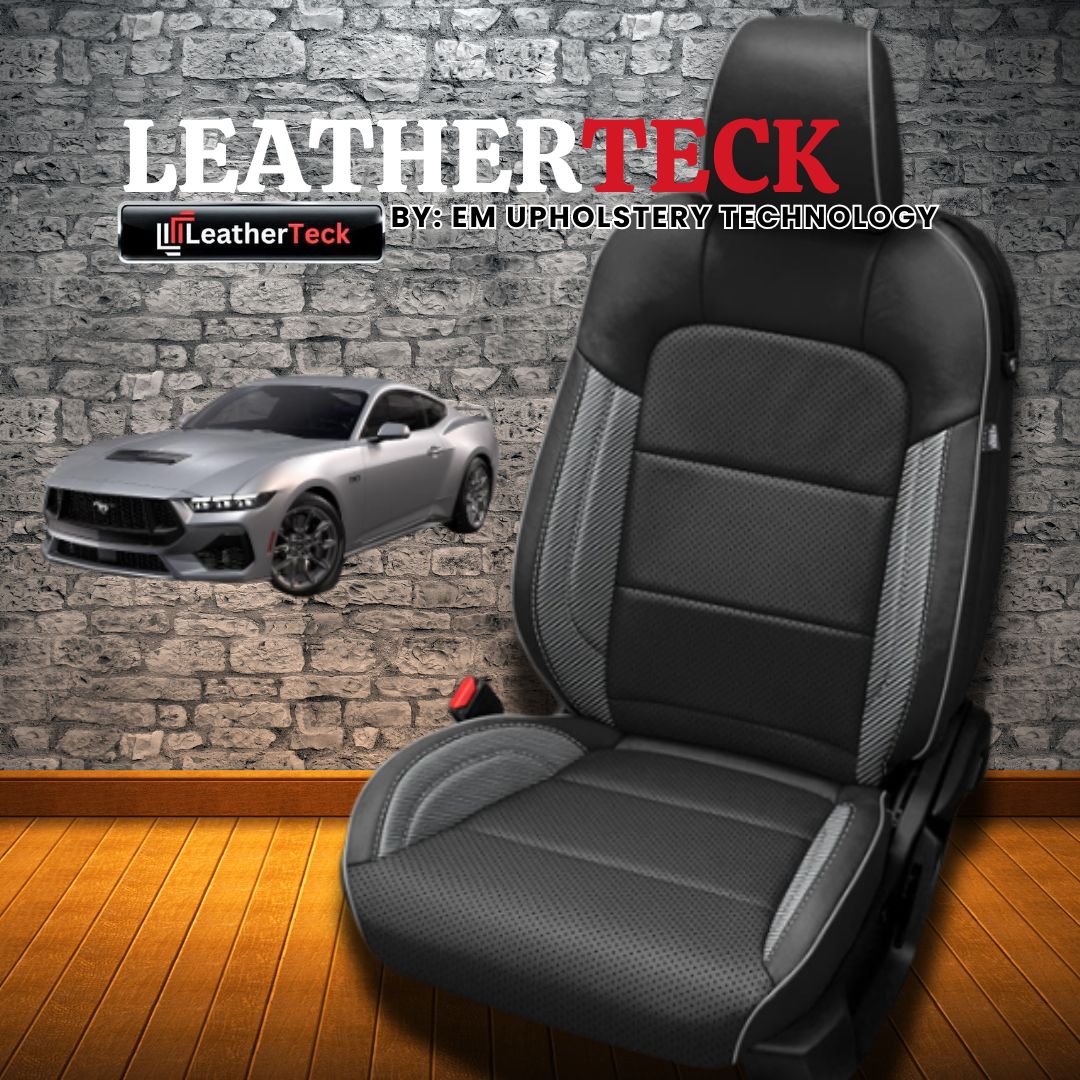 Katzkin Leather Seat Covers for 2024 - 2025 Ford Mustang K3524-100