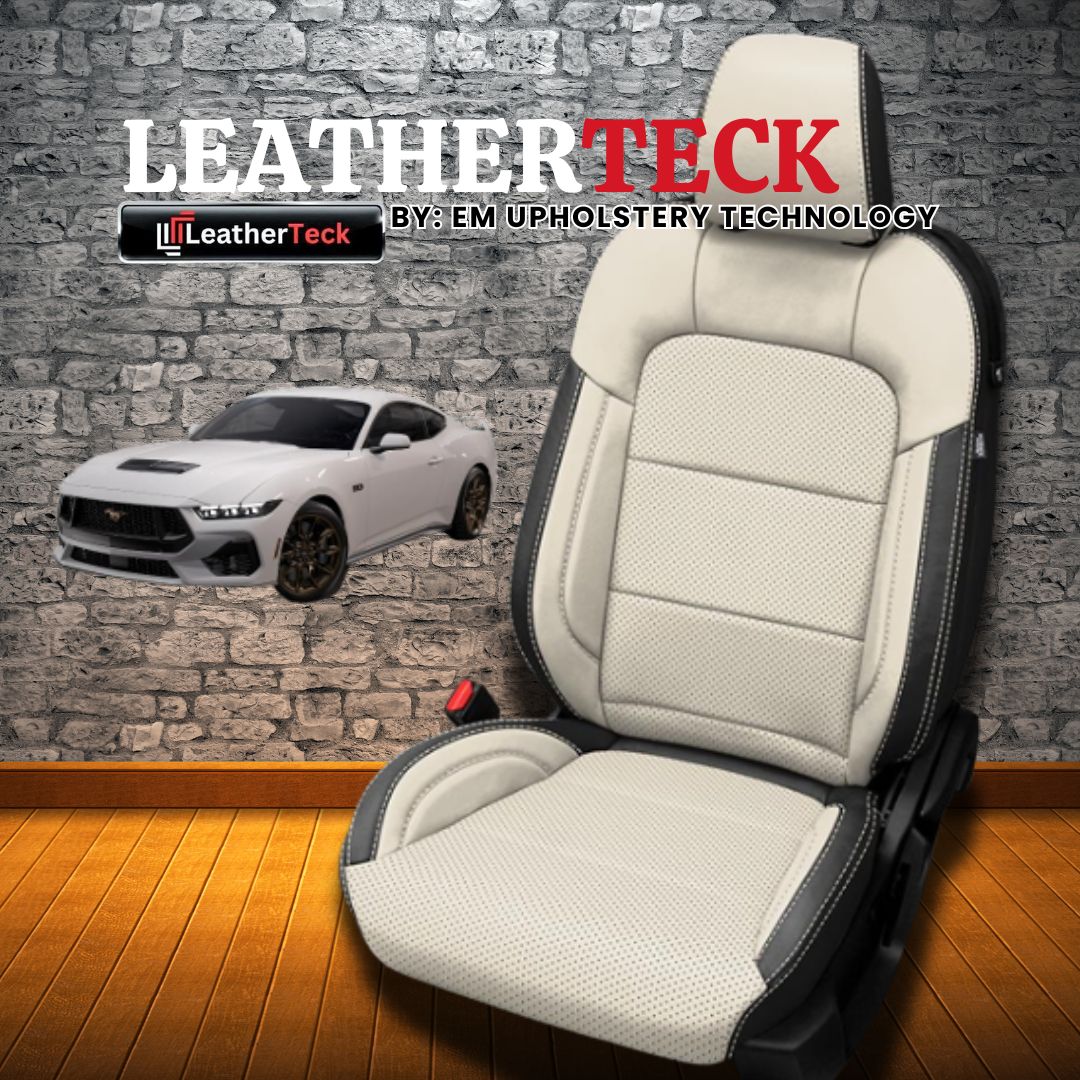 Katzkin Leather Seat Covers for 2024 - 2025 Ford Mustang K3527-100