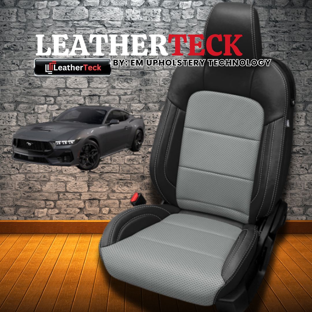 Katzkin Leather Seat Covers for 2024 - 2025 Ford Mustang K3526-100