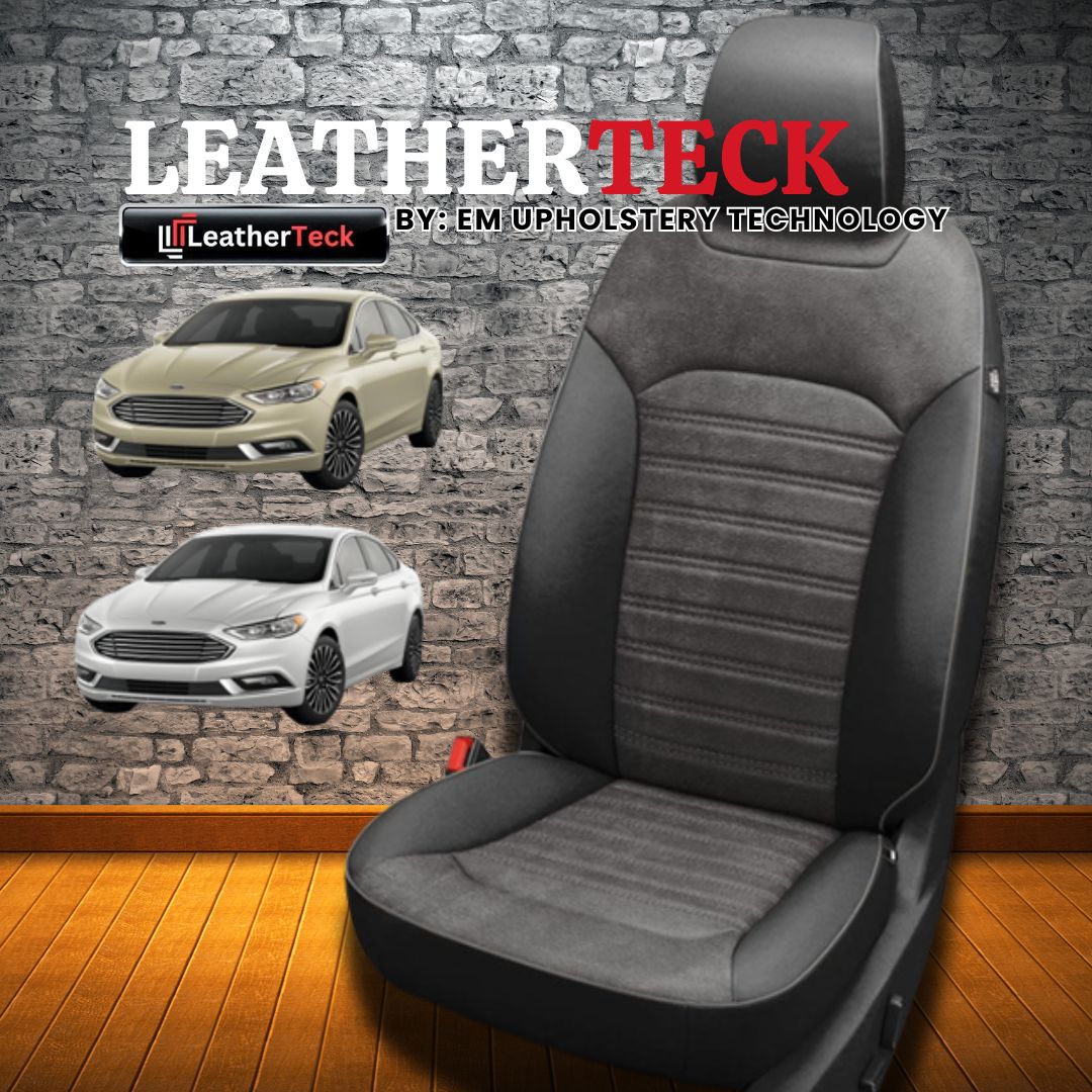 Katzkin Leather Seat Covers for 2017 - 2021 Ford Fusion K1757-100
