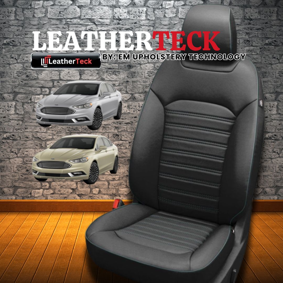 Katzkin Leather Seat Covers for 2017 - 2021 Ford Fusion K1753-100