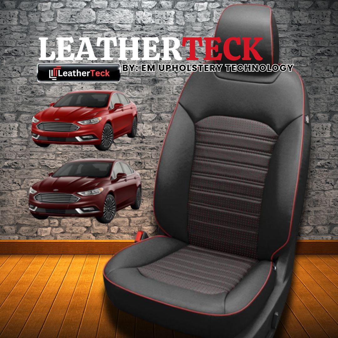 Katzkin Leather Seat Covers for 2017 - 2021 Ford Fusion K1755-100