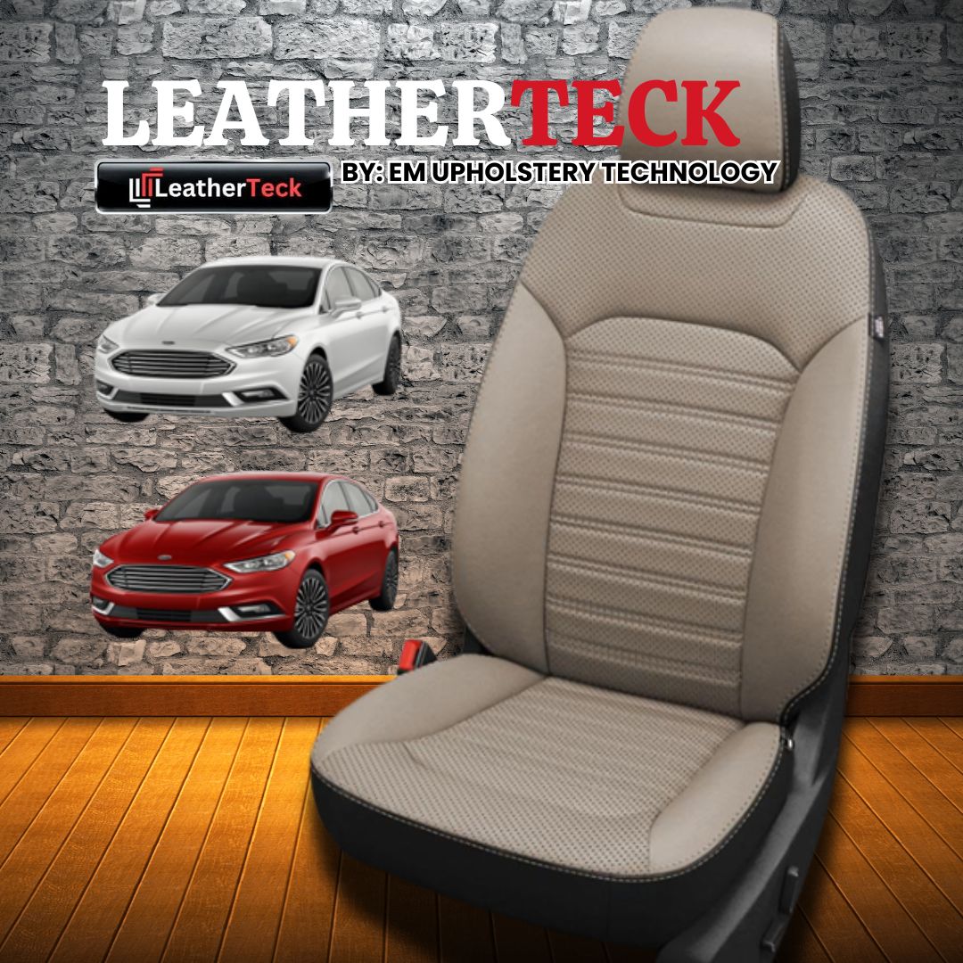 Katzkin Leather Seat Covers for 2017 - 2021 Ford Fusion K1749-10