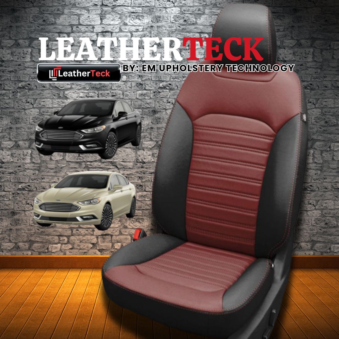 Katzkin Leather Seat Covers for 2017 - 2021 Ford Fusion K1752-100