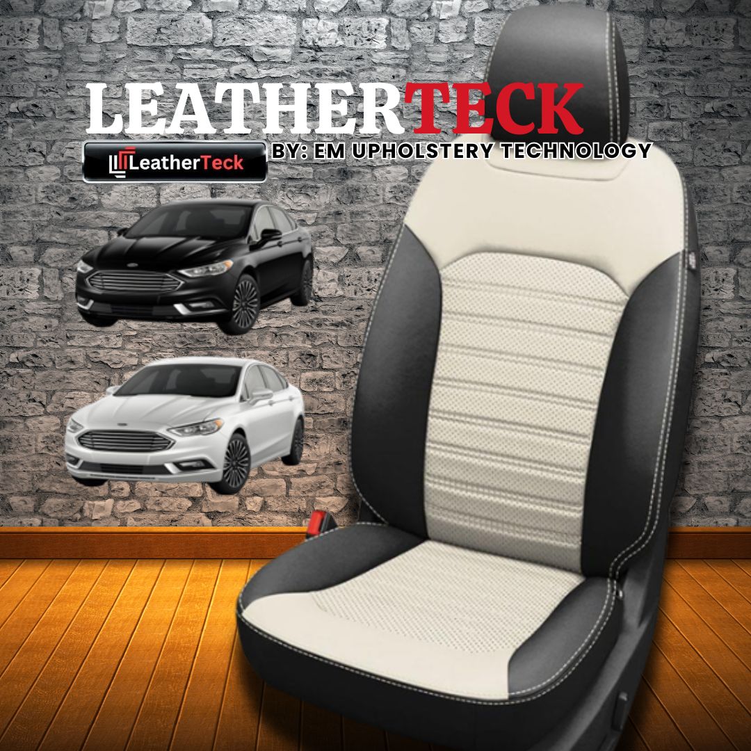 Katzkin Leather Seat Covers for 2017 - 2021 Ford Fusion K1751-100