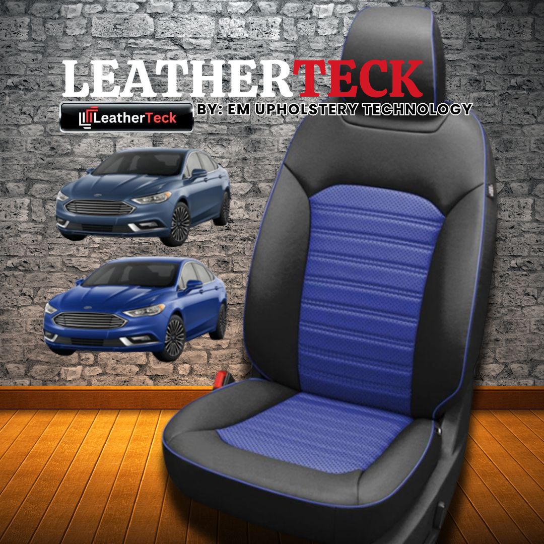 Katzkin Leather Seat Covers for 2017 - 2021 Ford Fusion K1754-100