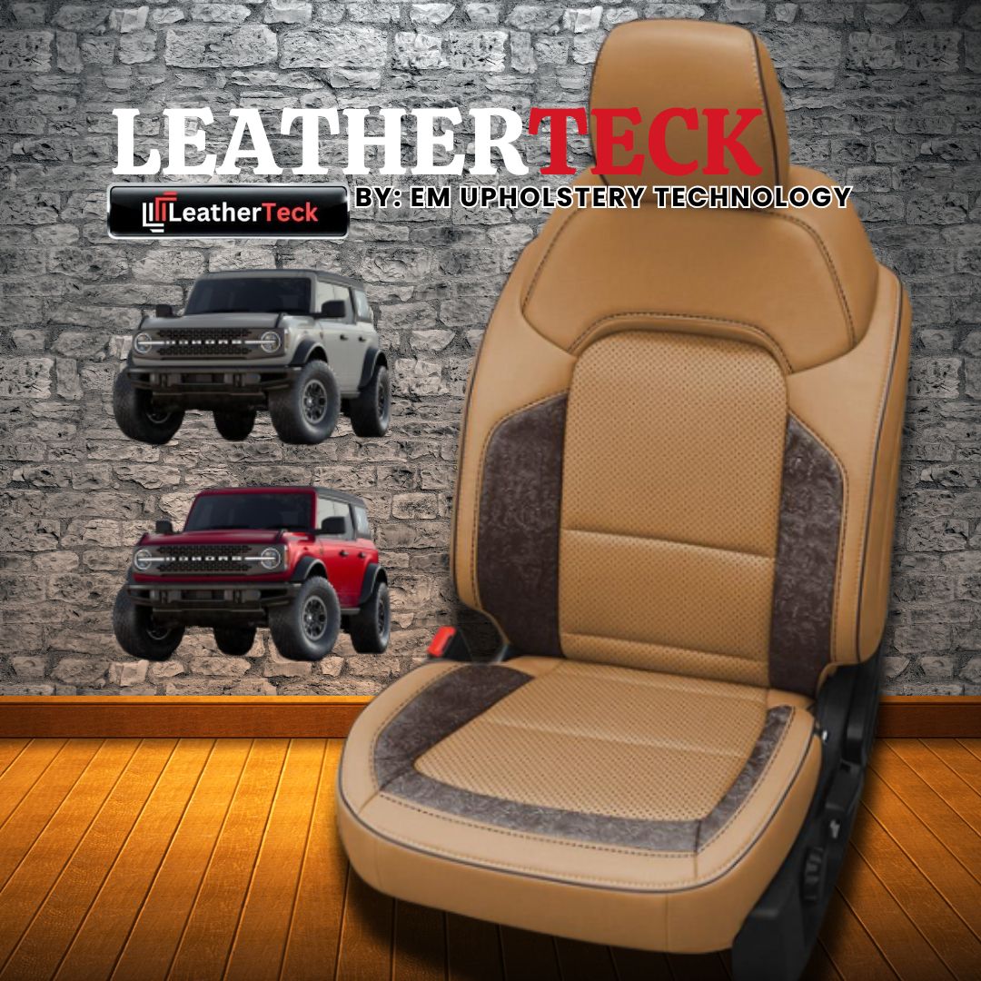 Katzkin Leather Seat Covers for 2021 - 2025 Ford Bronco K2976-138