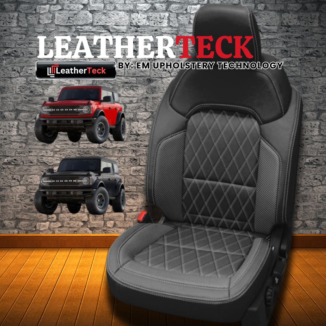Katzkin Leather Seat Covers for 2021 - 2025 Ford Bronco K3005-100