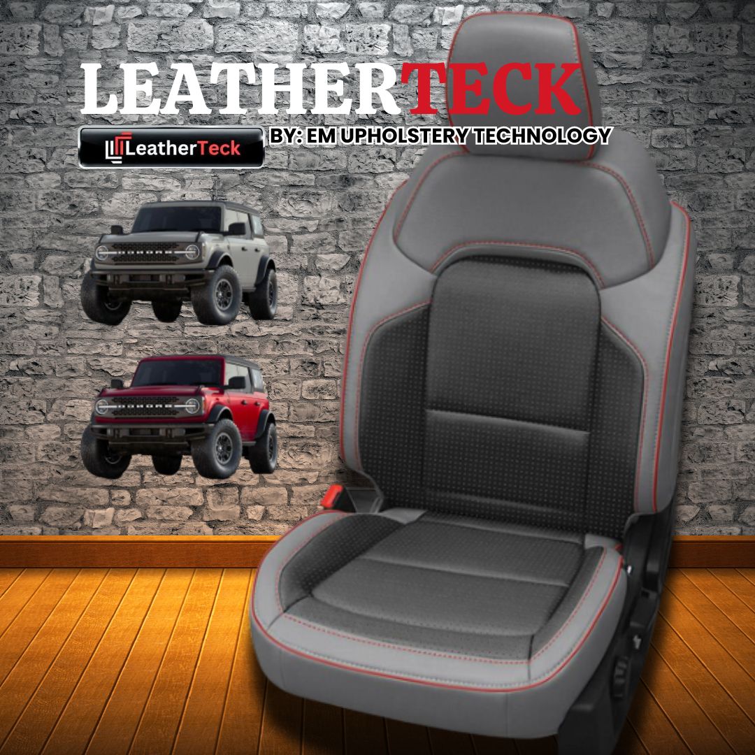 Katzkin Leather Seat Covers for 2021 - 2025 Ford Bronco K2972-265