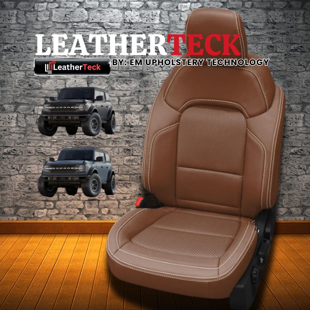 Katzkin Leather Seat Covers for 2021 - 2025 Ford Bronco K2975-222