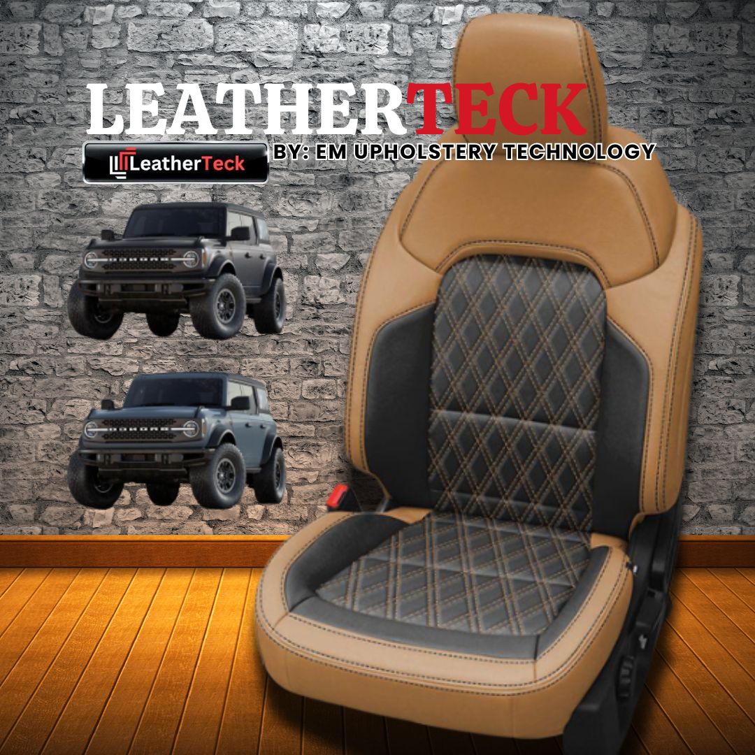 Katzkin Leather Seat Covers for 2021 - 2025 Ford Bronco K2973-224