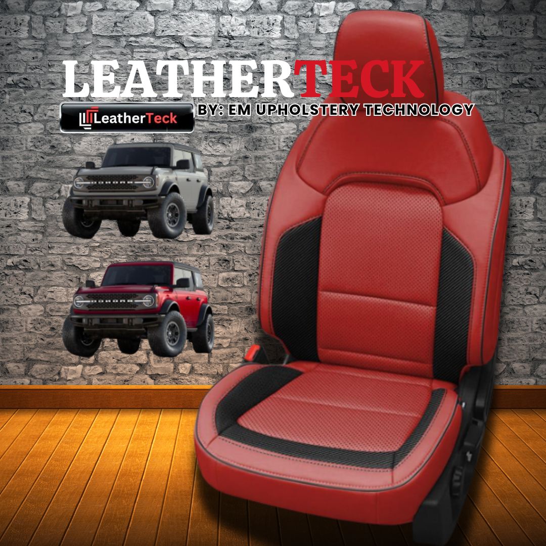 Katzkin Leather Seat Covers for 2021 - 2025 Ford Bronco K2975-121