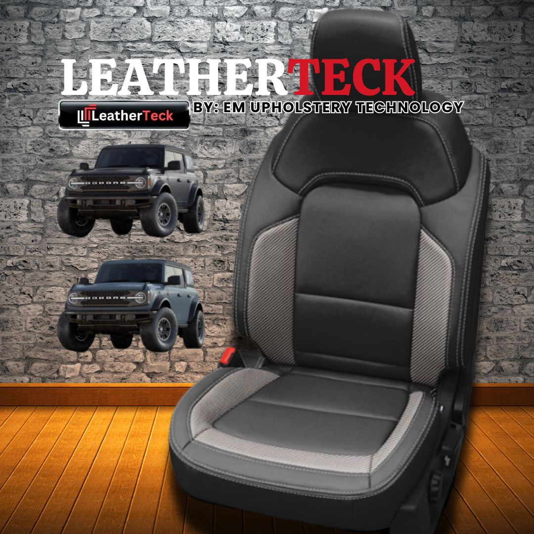 Katzkin Leather Seat Covers for 2021 - 2025 Ford Bronco K3130-120