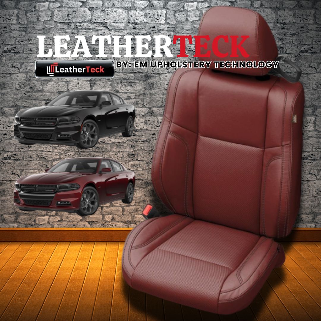 Katzkin Leather Seat Covers for 2015 - 2023 Dodge Charger K1310-136