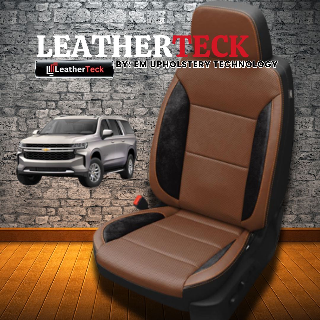 Katzkin Leather Seat Covers for 2021 - 2025 Chevrolet Suburban K2615-100