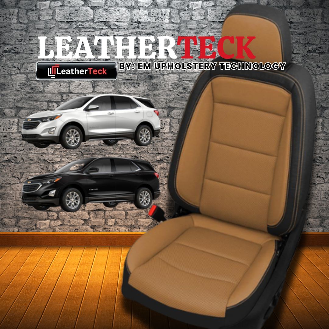 Katzkin Leather Seat Covers for 2018 Chevrolet Equinox K1045-100