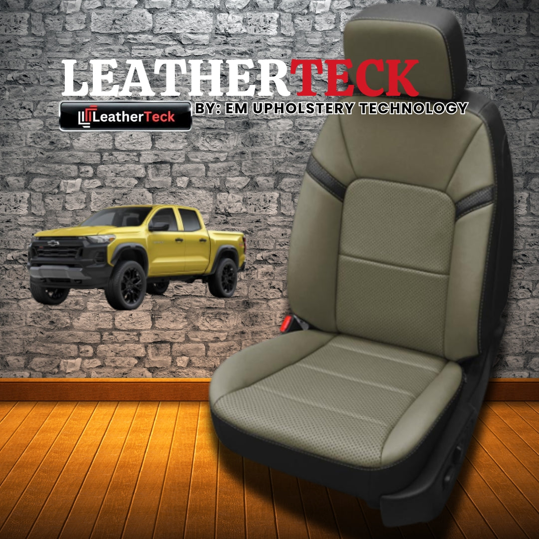 Katzkin Leather Seat Covers for 2023 - 2025 Chevrolet Colorado K3392-100