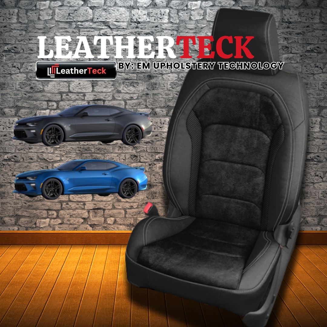 Katzkin Leather Seat Covers for 2016 - 2024 Chevrolet Camaro K743-100