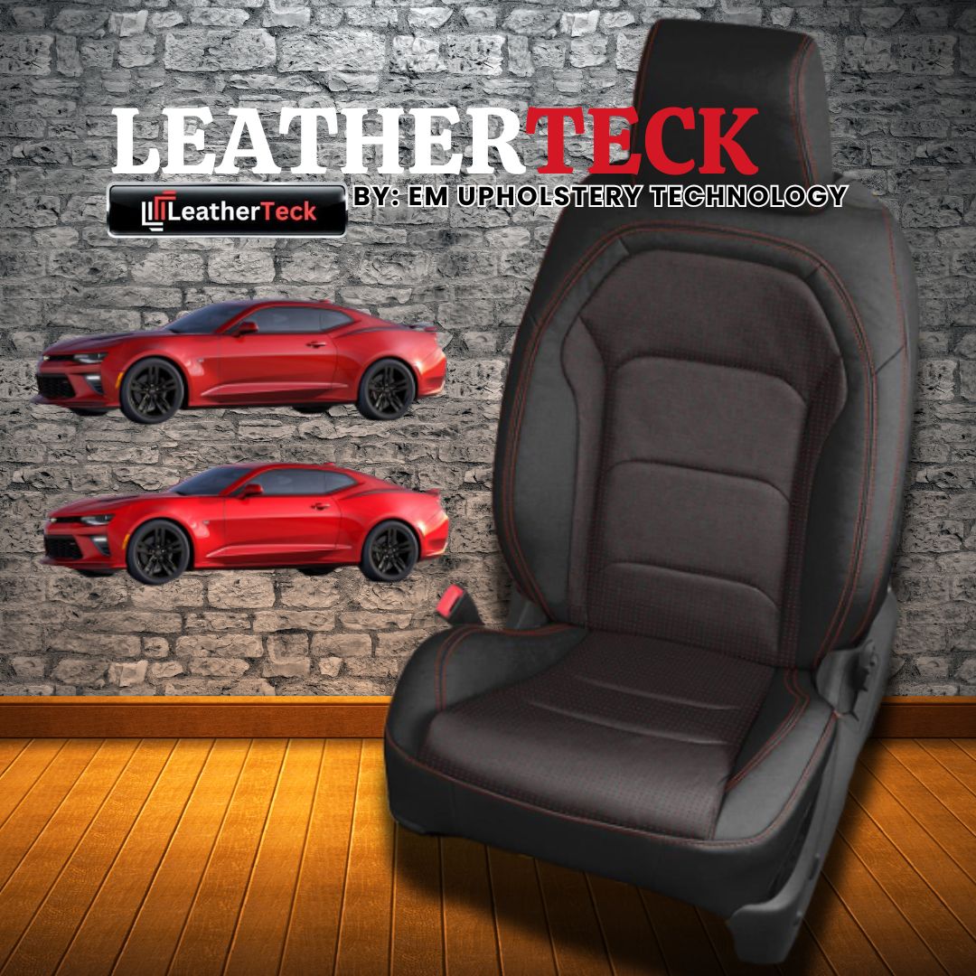 Katzkin Leather Seat Covers for 2016 - 2024 Chevrolet Camaro K766-100