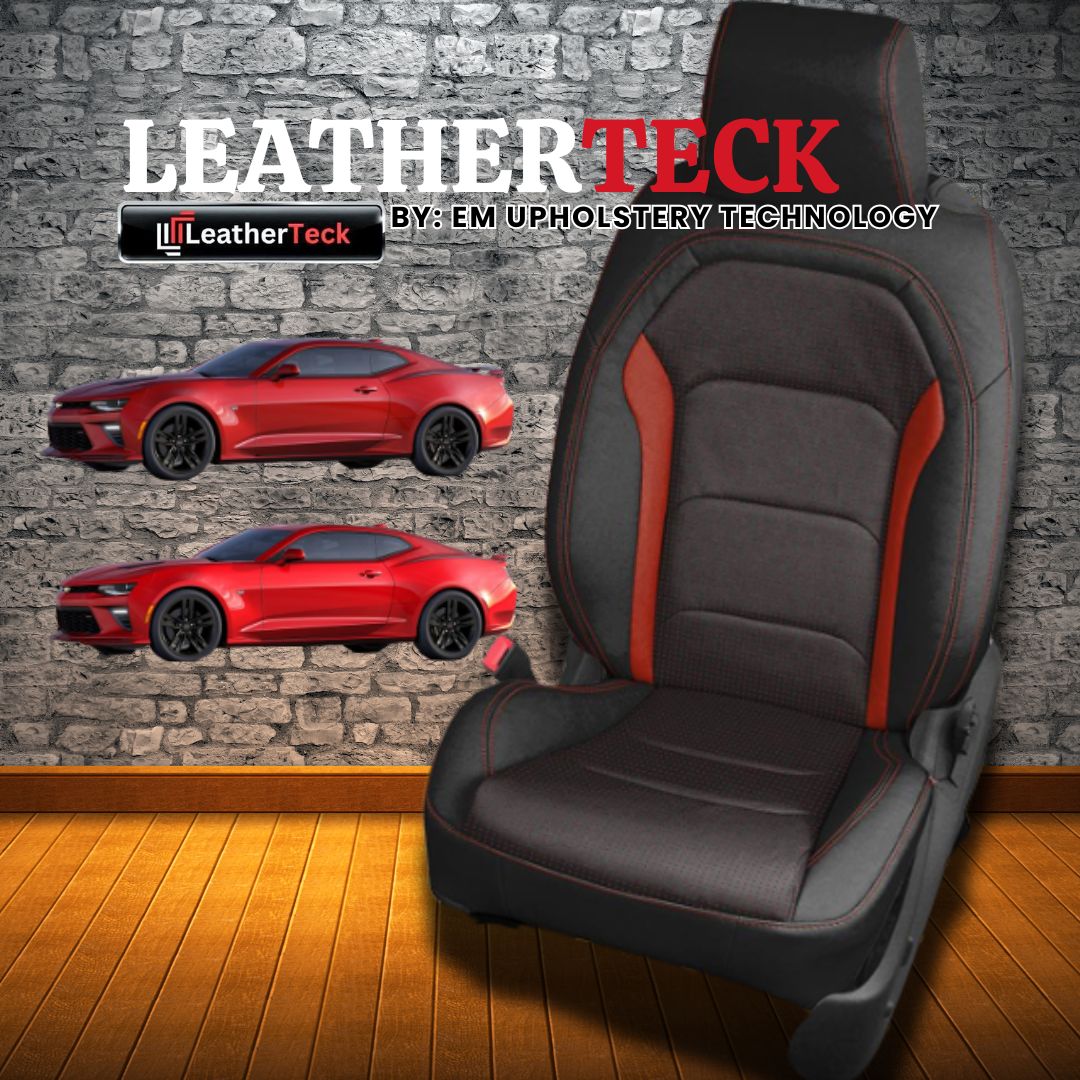 Katzkin Leather Seat Covers for 2016 - 2024 Chevrolet Camaro K770-100