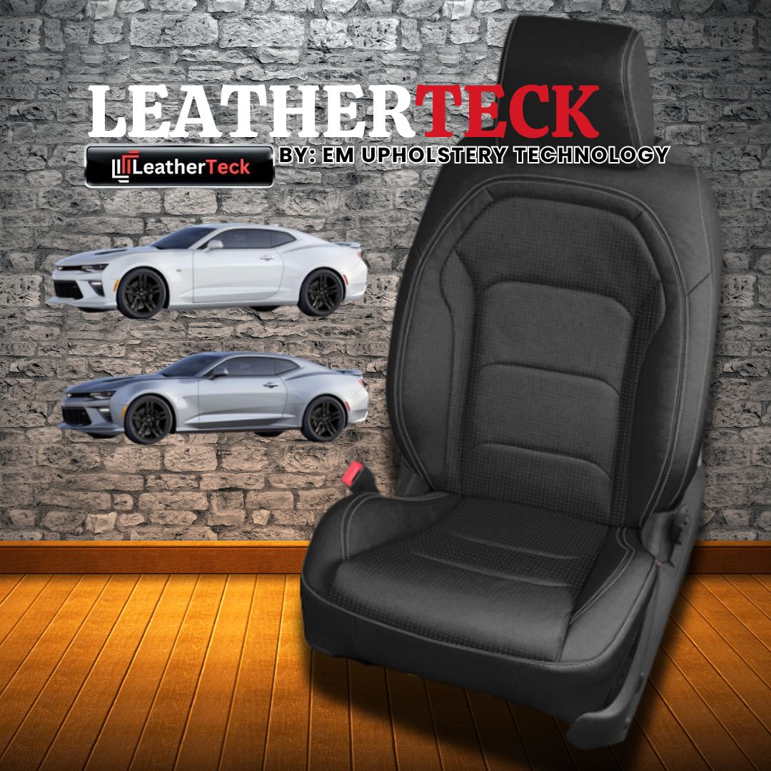 Katzkin Leather Seat Covers for 2016 - 2024 Chevrolet Camaro K767-100
