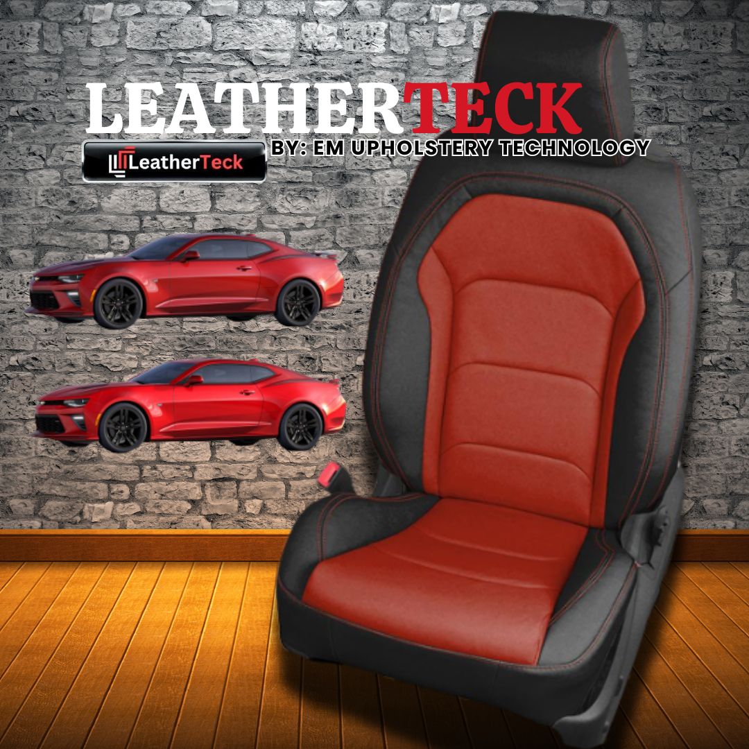 Katzkin Leather Seat Covers for 2016 - 2024 Chevrolet Camaro K741-100