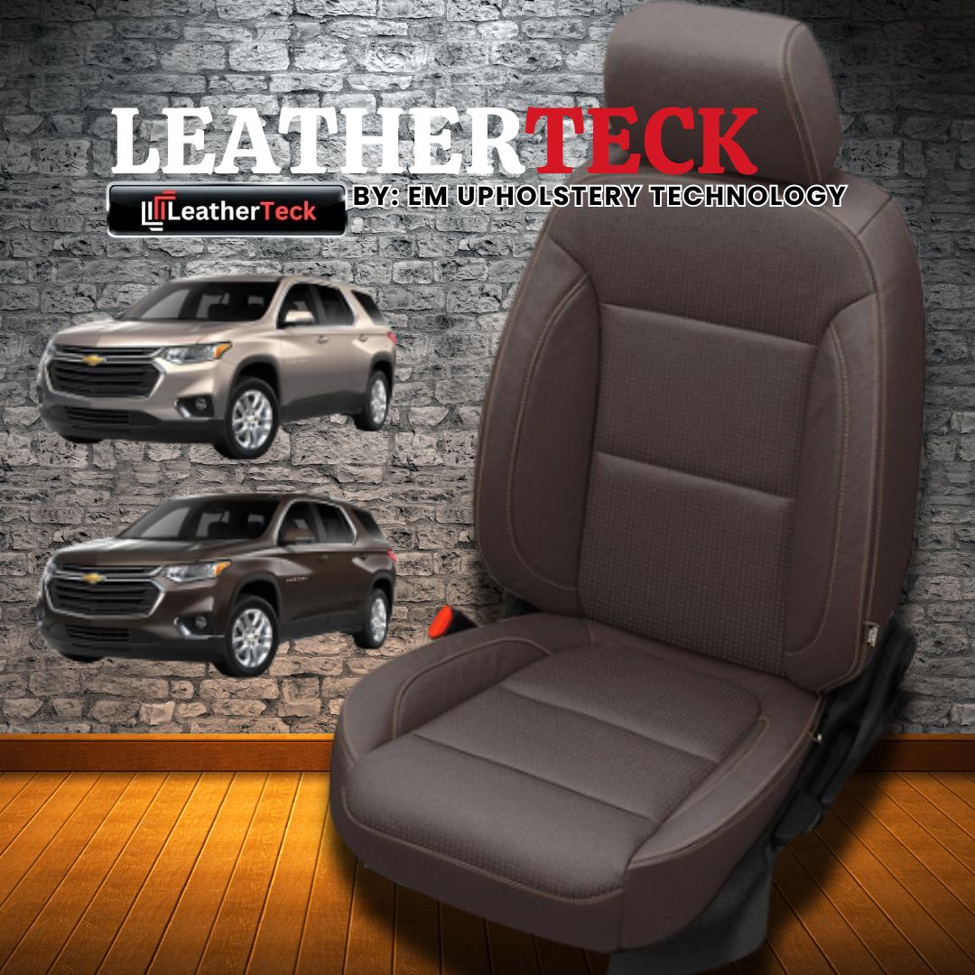 Katzkin Leather Seat Covers for 2018 - 2023 Chevrolet Traverse K1248-221