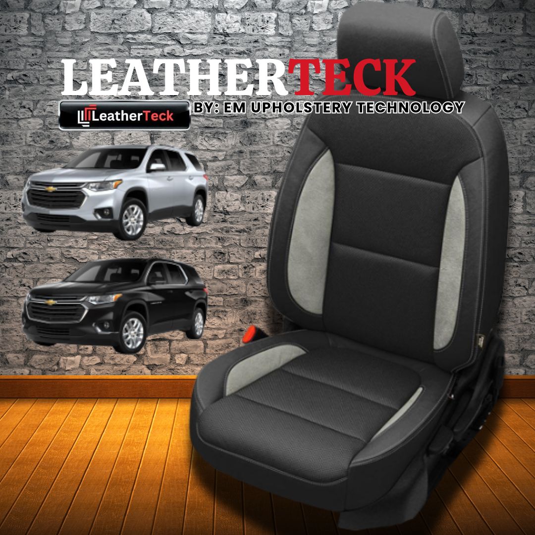 Katzkin Leather Seat Covers for 2018 - 2023 Chevrolet Traverse K1245-100