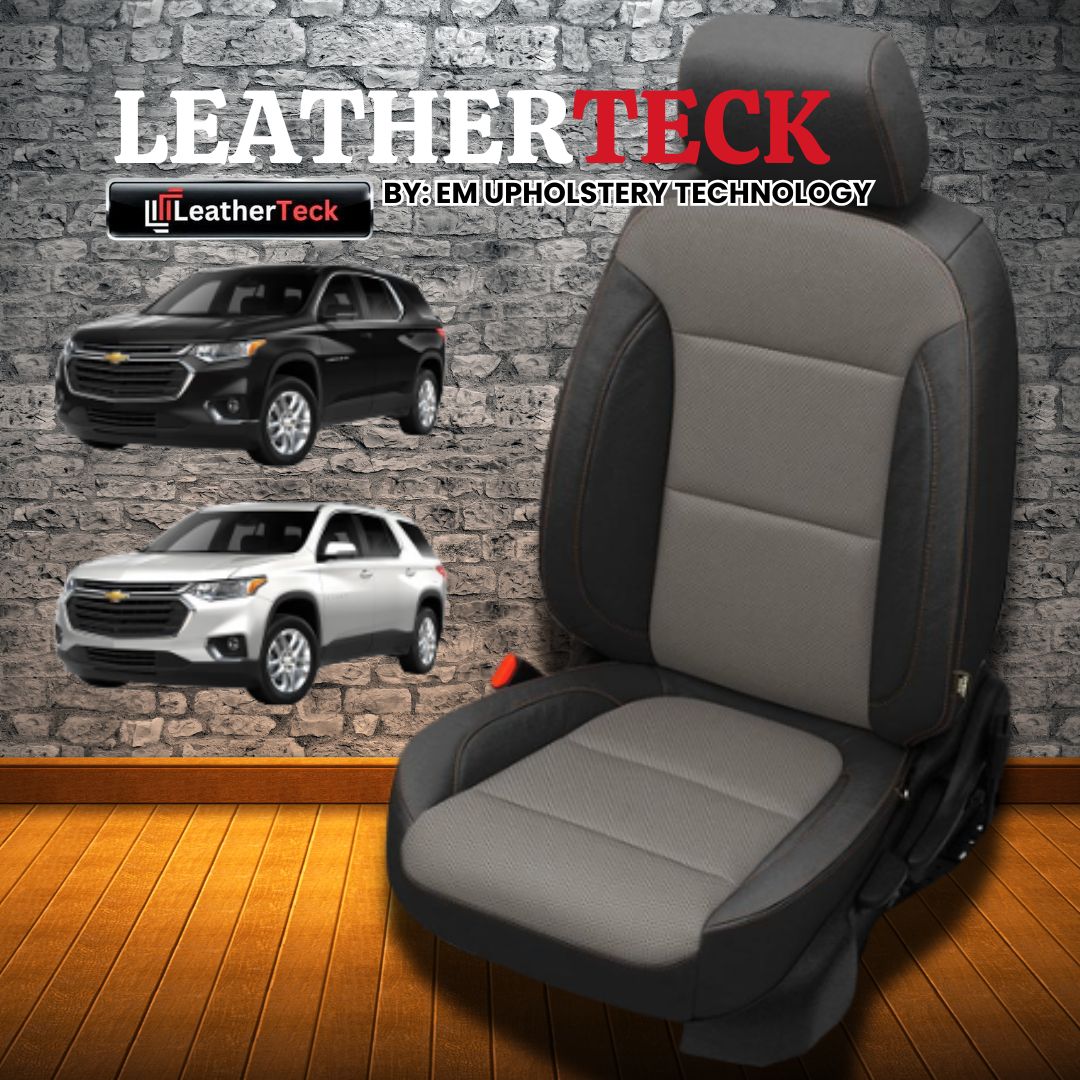 Katzkin Leather Seat Covers for 2018 - 2023 Chevrolet Traverse K1241-100
