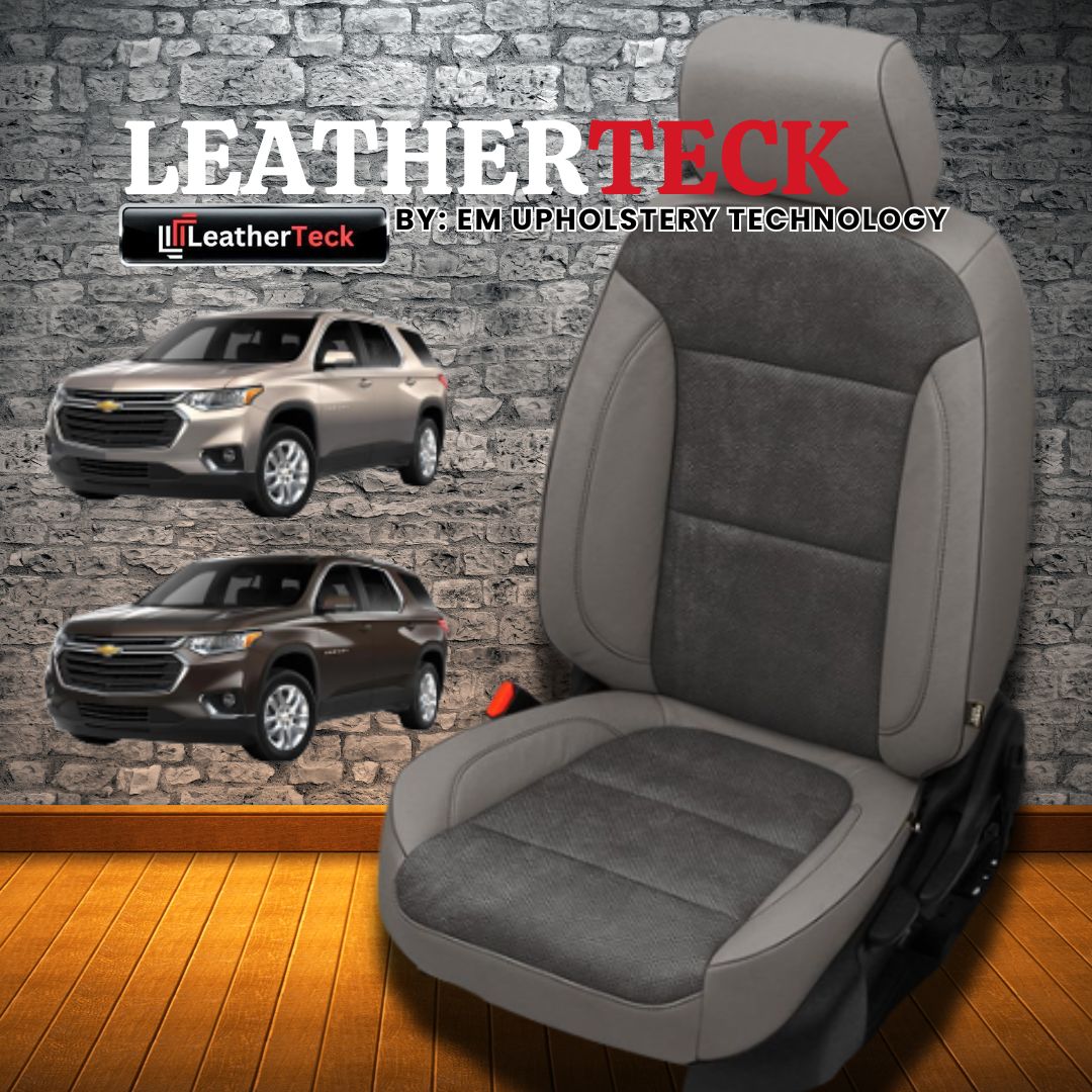 Katzkin Leather Seat Covers for 2018 - 2023 Chevrolet Traverse K1243-102