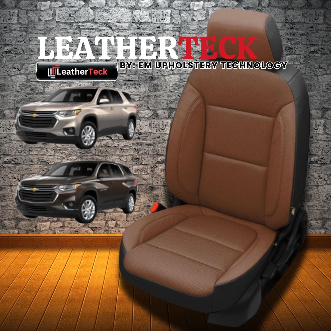 Katzkin Leather Seat Covers for 2018 - 2023 Chevrolet Traverse K1418-100