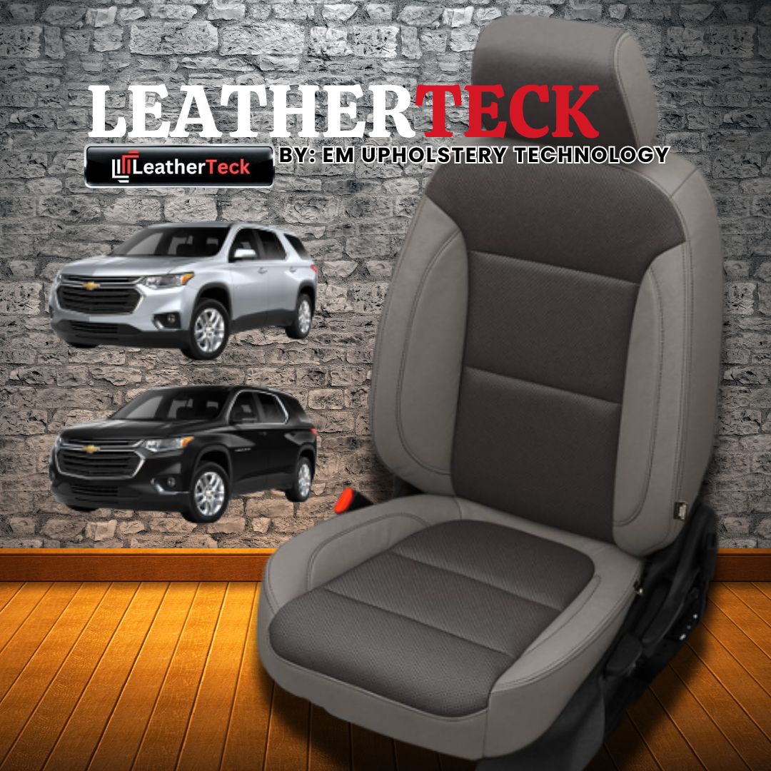 Katzkin Leather Seat Covers for 2018 - 2023 Chevrolet Traverse K1242-102