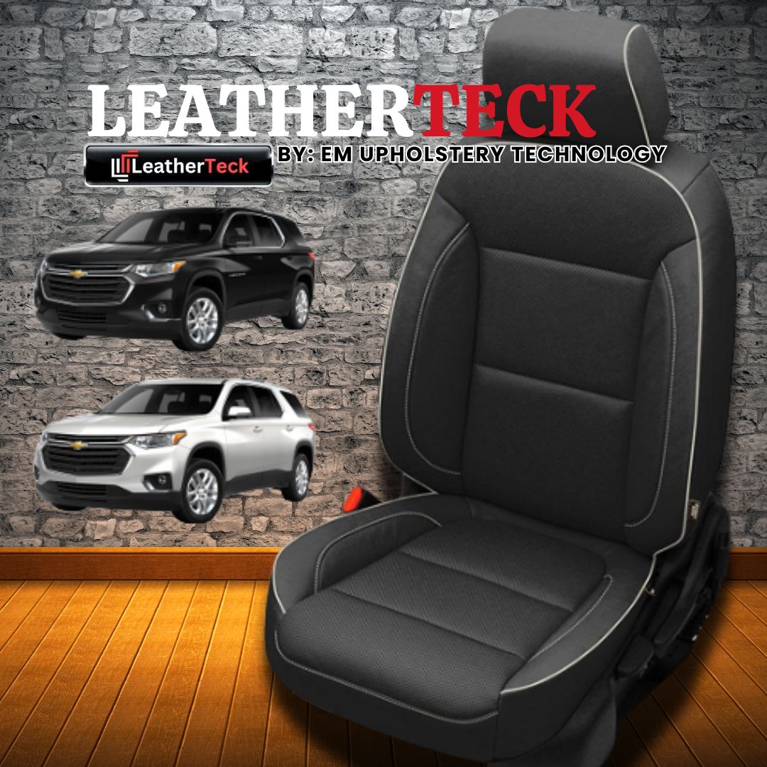 Katzkin Leather Seat Covers for 2018 - 2023 Chevrolet Traverse K1244-100