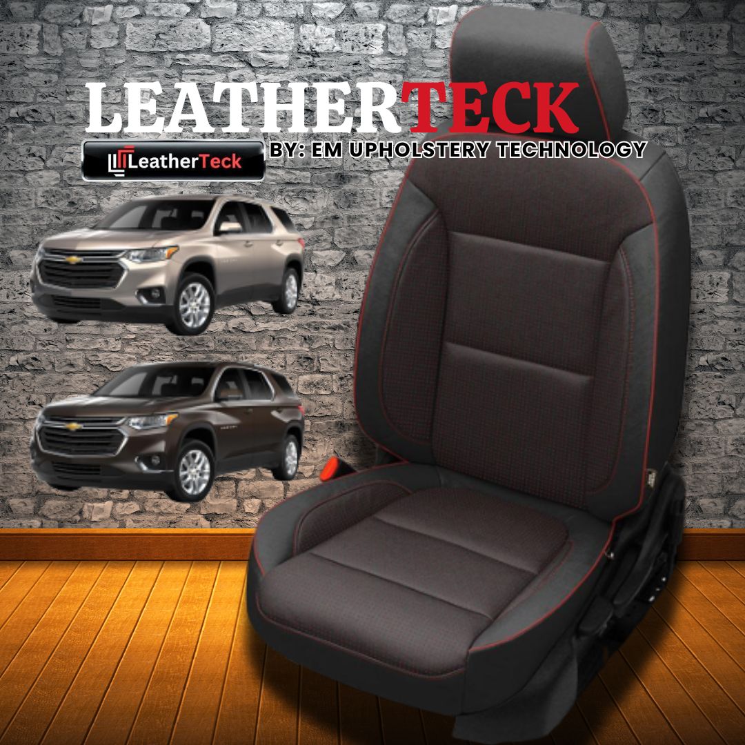 Katzkin Leather Seat Covers for 2018 - 2023 Chevrolet Traverse K1250-100