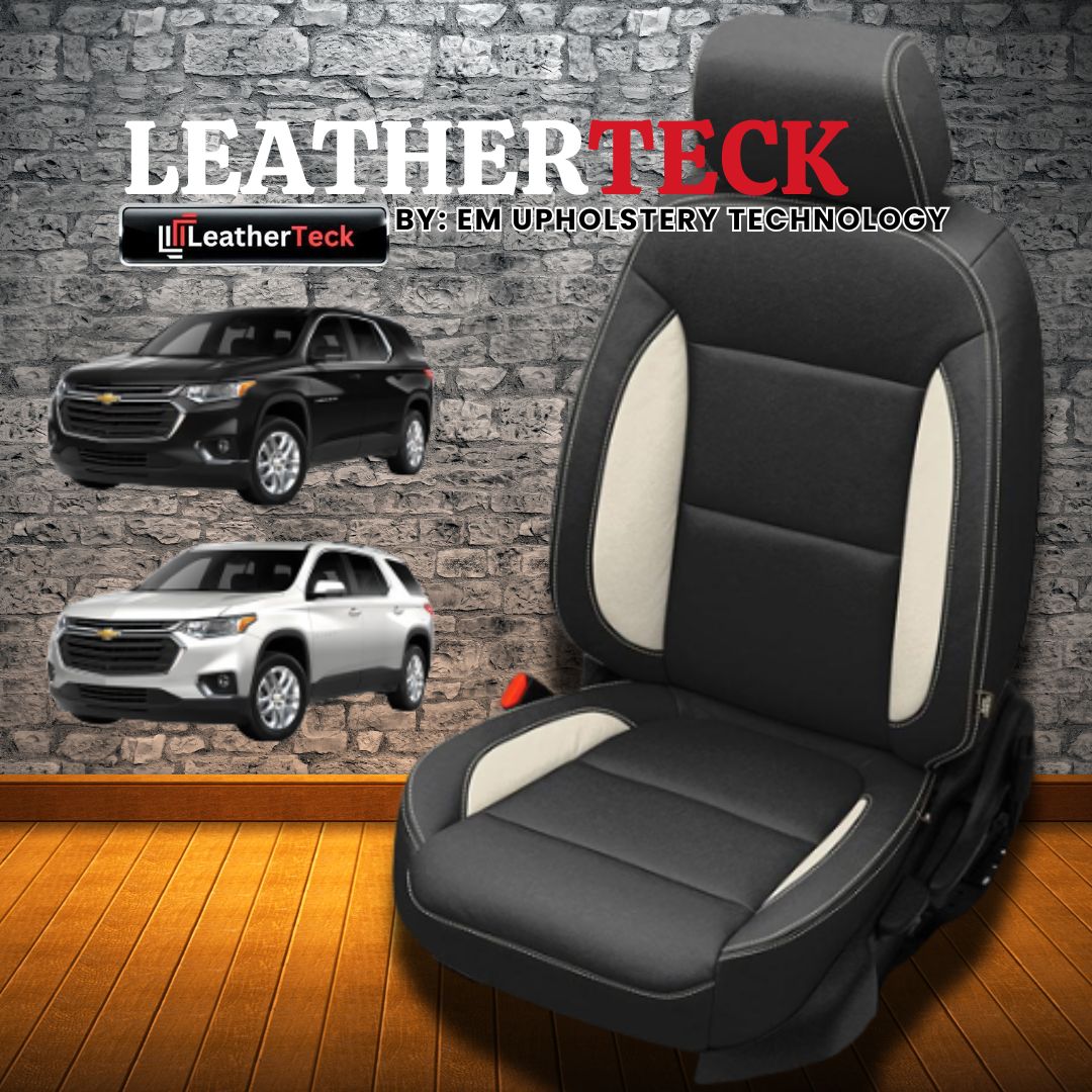 Katzkin Leather Seat Covers for 2018 - 2023 Chevrolet Traverse K1247-100