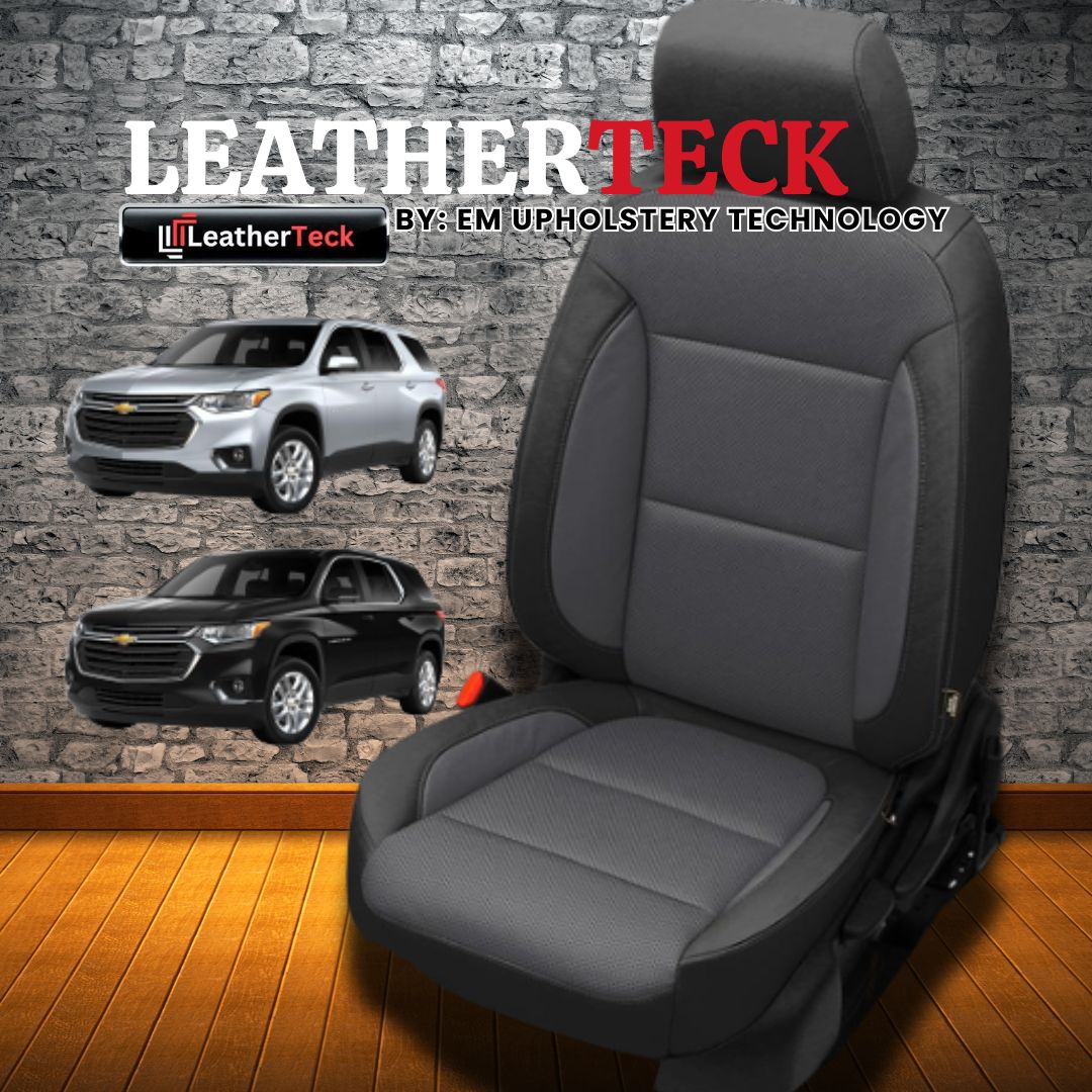 Katzkin Leather Seat Covers for 2018 - 2023 Chevrolet Traverse K1248-100