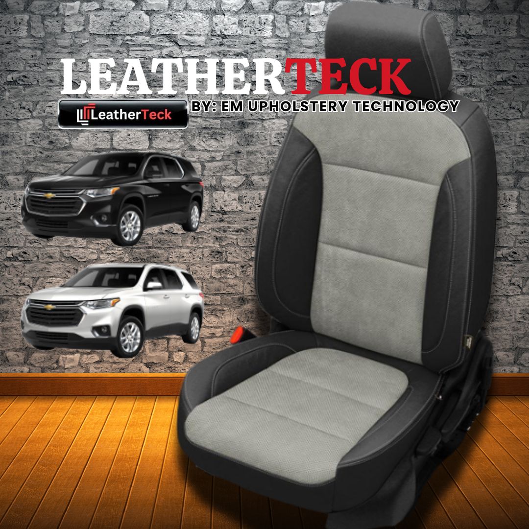 Katzkin Leather Seat Covers for 2018 - 2023 Chevrolet Traverse K1249-100
