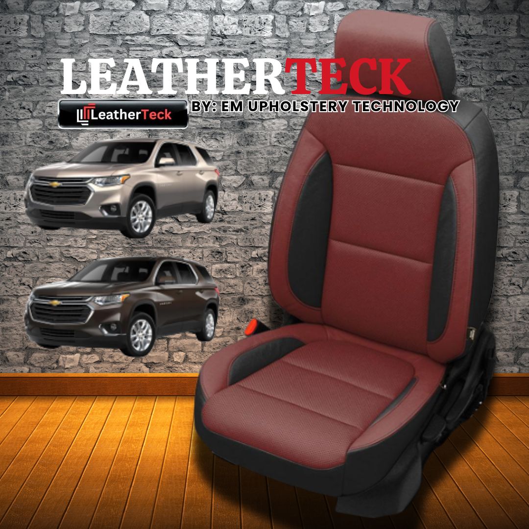 Katzkin Leather Seat Covers for 2018 - 2023 Chevrolet Traverse K1243-100
