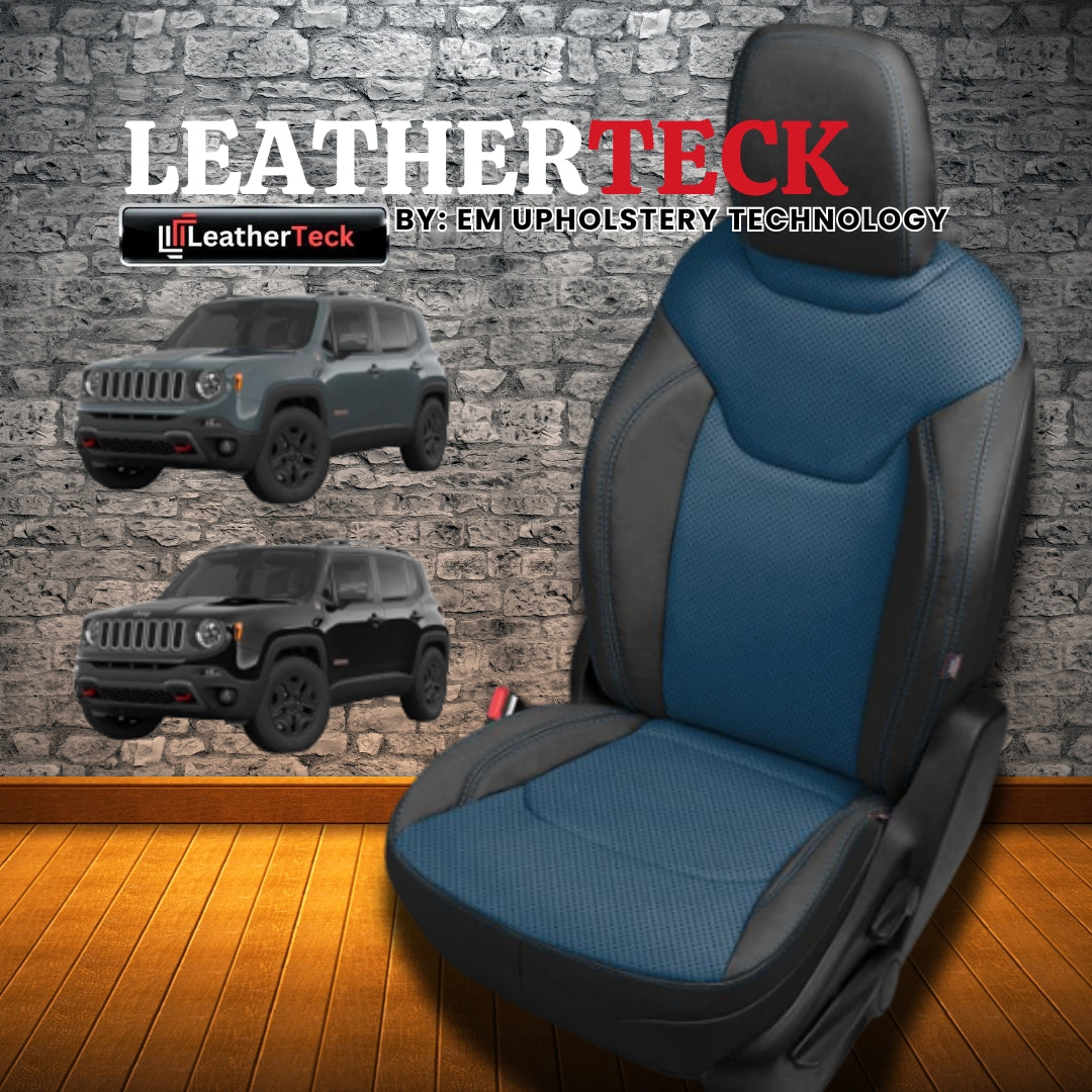 Katzkin Leather Seat Covers for 2015 - 2023 Jeep Renegade K1934-100