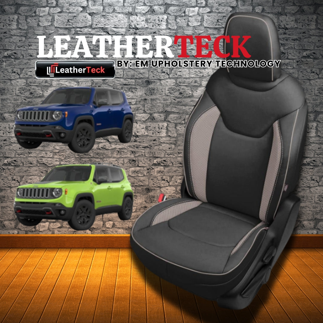 Katzkin Leather Seat Covers for 2015 - 2023 Jeep Renegade K1924-100
