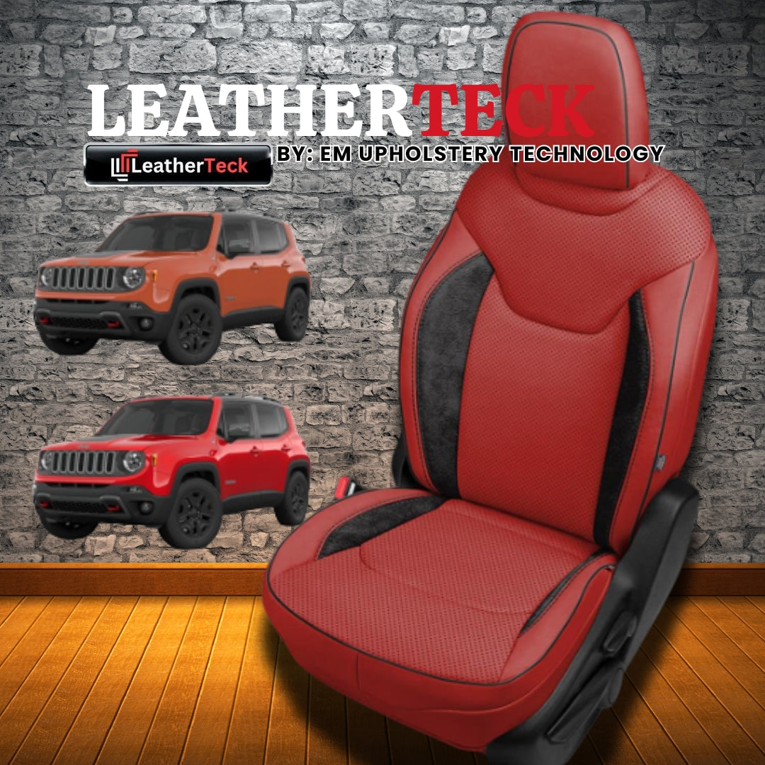 Katzkin Leather Seat Covers for 2015 - 2023 Jeep Renegade K1936-121