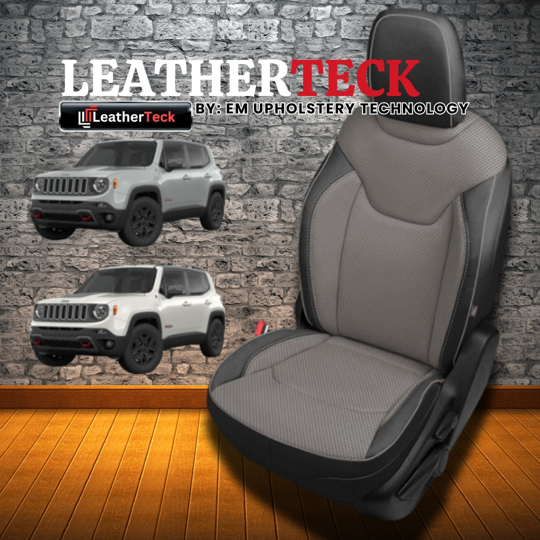 Katzkin Leather Seat Covers for 2015 - 2023 Jeep Renegade K1926-100
