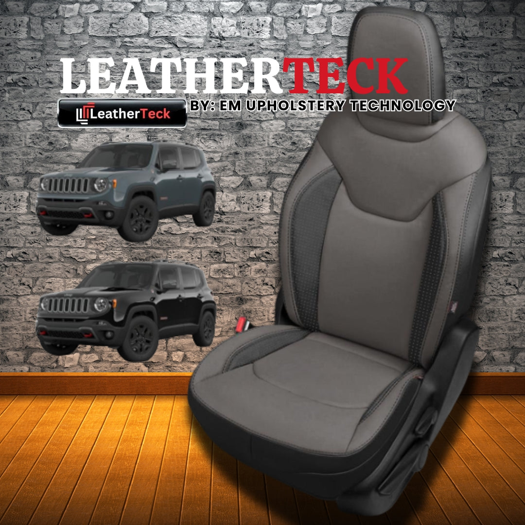 Katzkin Leather Seat Covers for 2015 - 2023 Jeep Renegade K1929-100