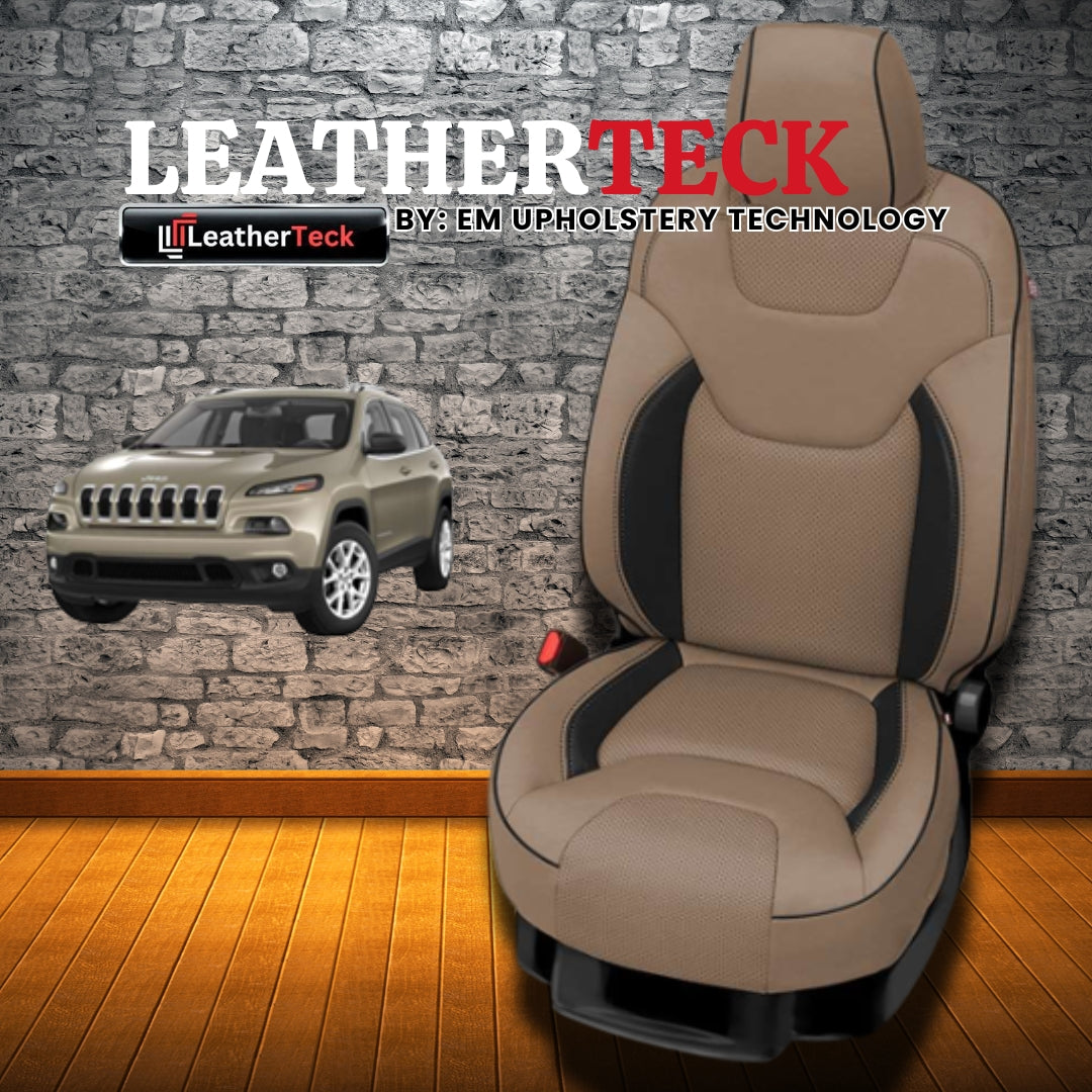 Katzkin Leather Seat Covers for 2018 - 2022 Jeep Cherokee K1352-130
